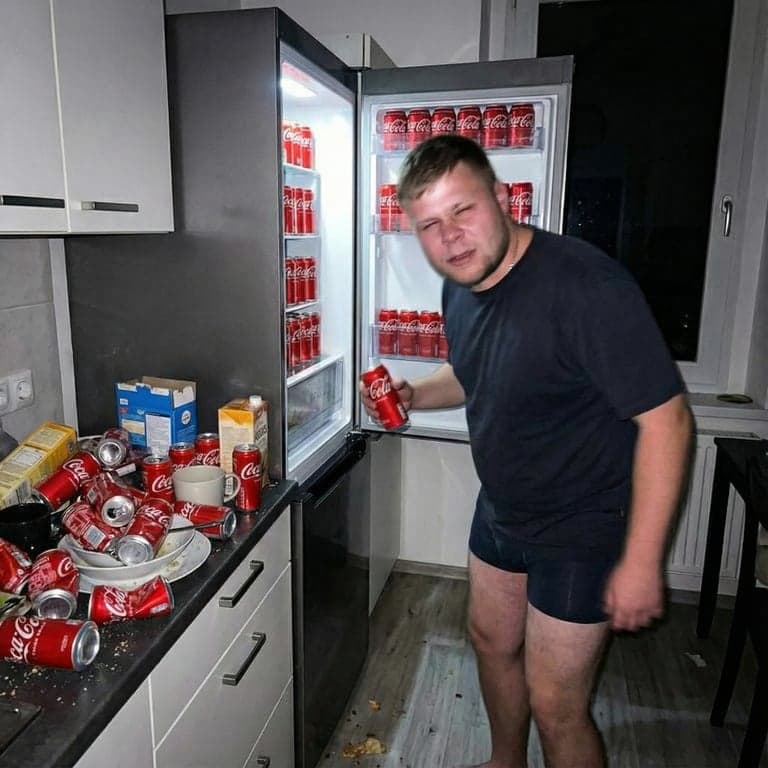 AI generated fridge art