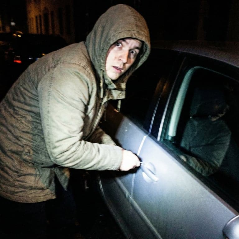 AI generated thief scene